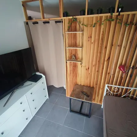 Lit 1 Personne Avec Matelas D'appoint 1 Personne Διαμέρισμα Capbreton