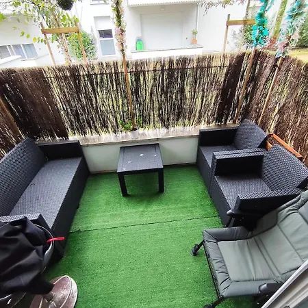Lit 1 Personne Avec Matelas D'appoint 1 Personne Διαμέρισμα Capbreton